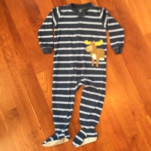 Carter’s Fleece Footed Pajama Size 3T